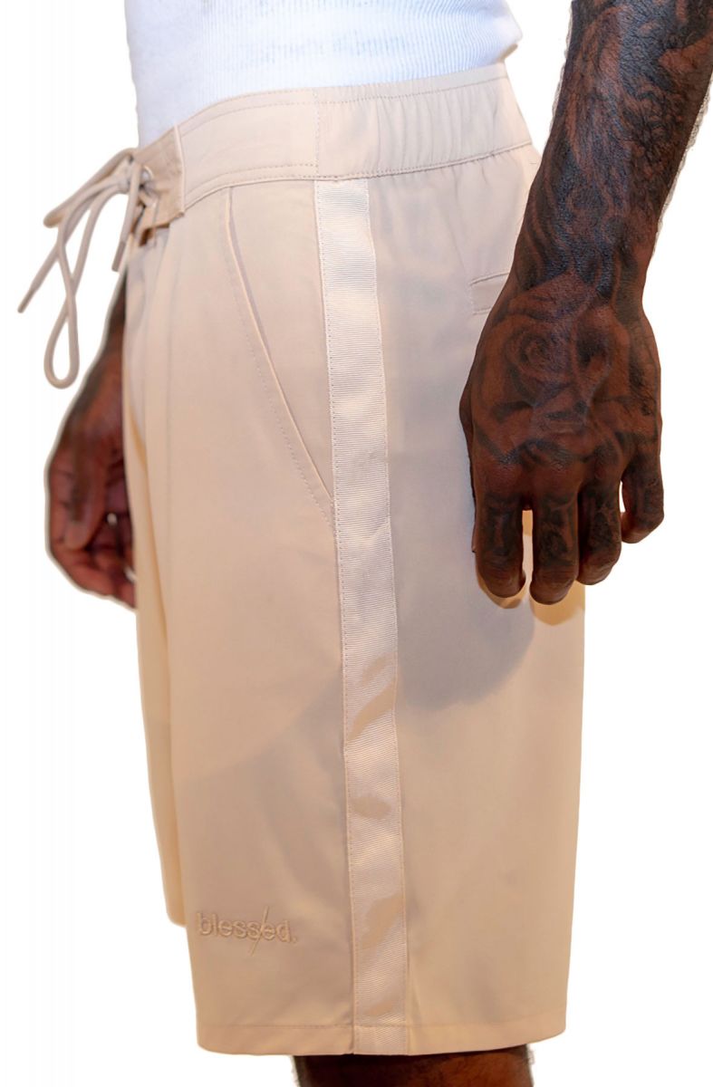 THE HIDEOUT CLOTHING Blessed Shorts (Sand) SU19-09BLESSEDSHORTSCAMEL ...