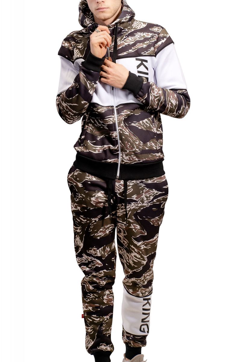 camo tracksuit bottoms women's