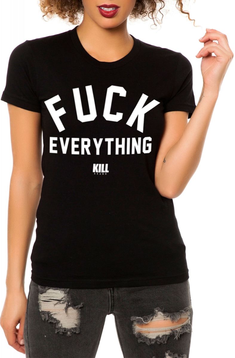 everything black t shirt