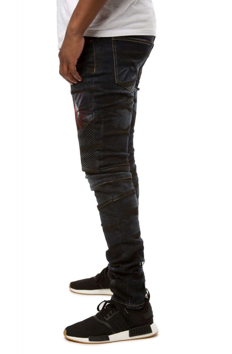 CRYSP Skywalker Biker Jeans CRYSPSP121-118 - Karmaloop