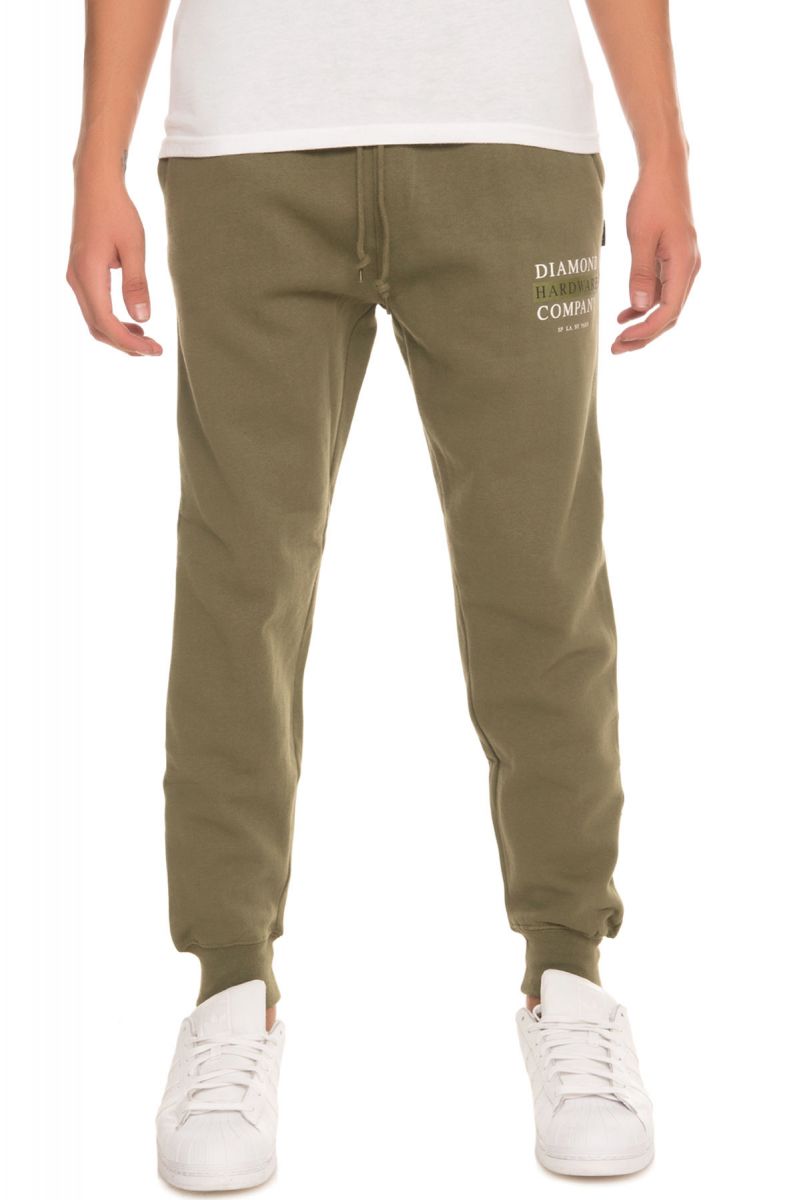 military green sweatpants