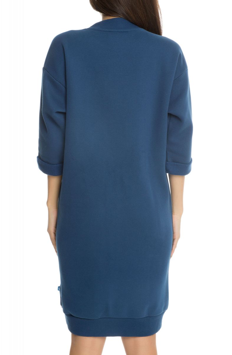 chinese dress ladies Misa Tie Sweatshirt Dress