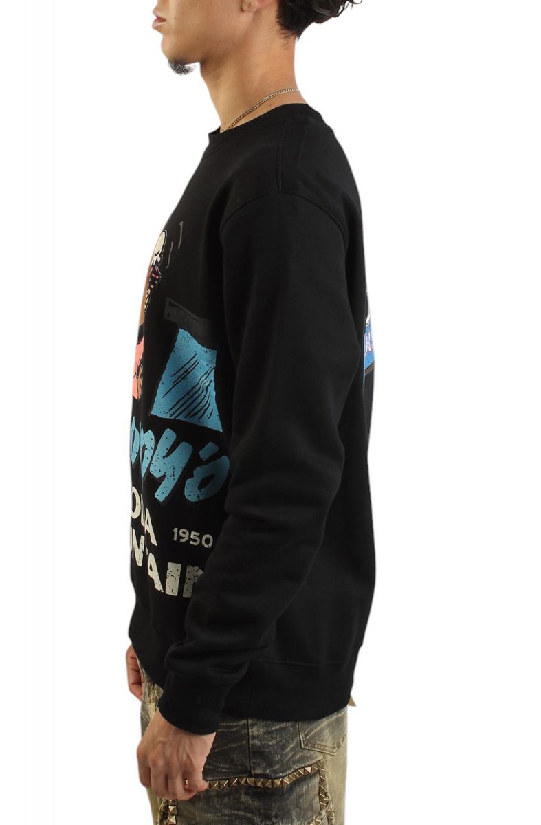 MAXIMA Snoopy Soda Fountain Crewneck PN50347-BLK - Karmaloop