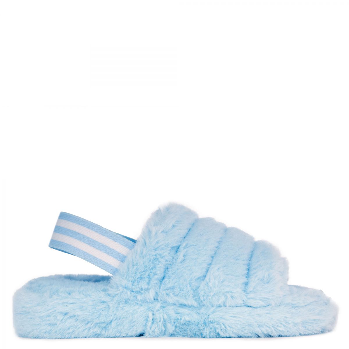 baby blue fur slides