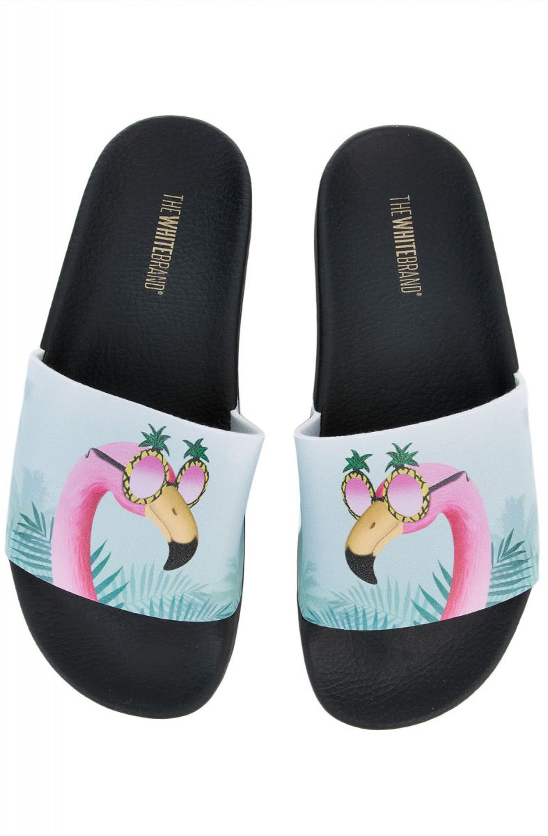 adidas flamingo slides