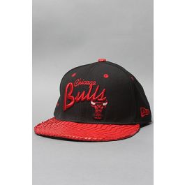 snakeskin bulls hat