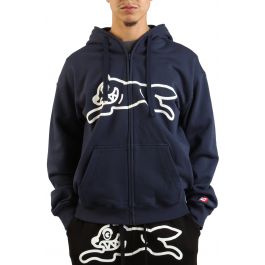 RUNNING DOGS SWEAT ブラックCONVENIENCE YOUNG ICE CREAM Running Dog Full-zip Hoodie 451-9304-BLK - Karmaloop