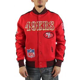 San Francisco 49ers フード付きジャケット Men's Starter Scarlet San Francisco 49ers Thursday Night Gridiron