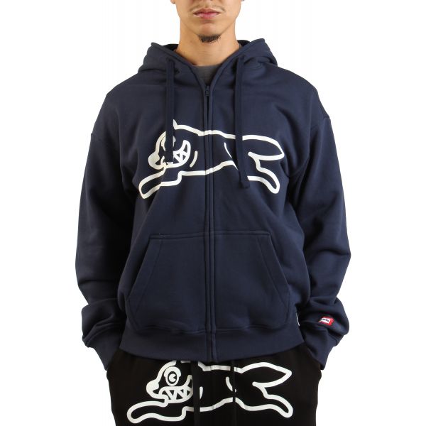 ICE CREAM Running Dog Full-zip Hoodie 451-9304-BLK - Karmaloop