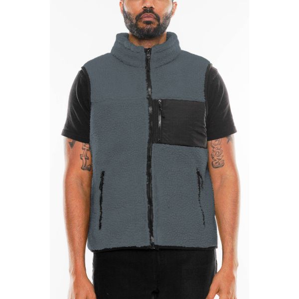 Sherpa Full Zip Vest