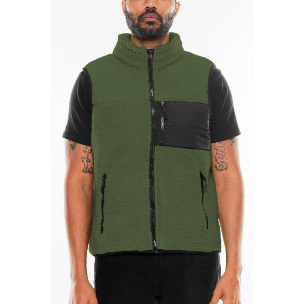 Sherpa Full Zip Vest