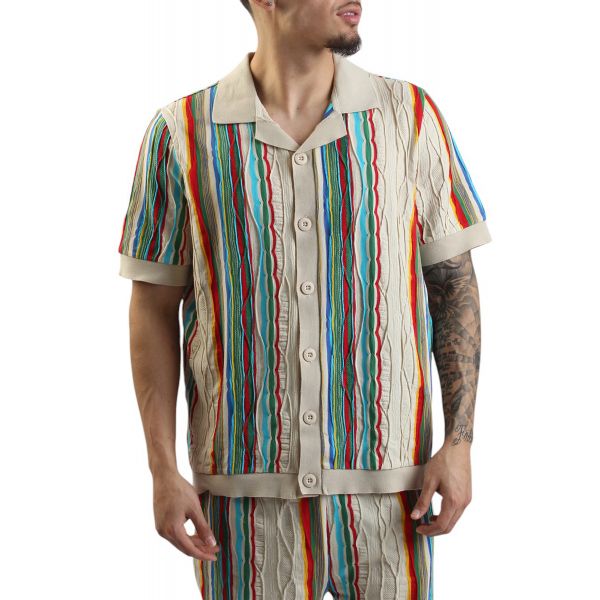 極美品 IRENISA 22AW MIDDLE LENGTH SHIRT 2 adidas Premium Knitted Tee Asia Sizing 'Blue White' IU0223