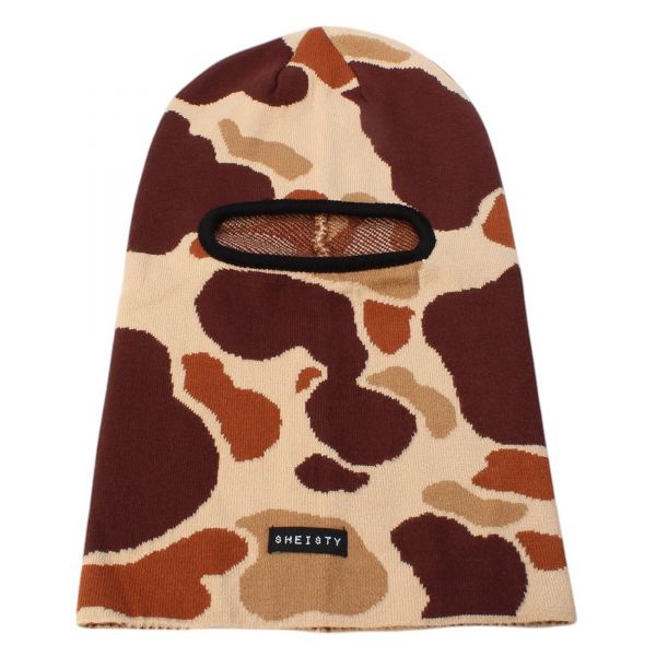HEI$TY Camo Ski Mask STY-23-02ORG - Karmaloop