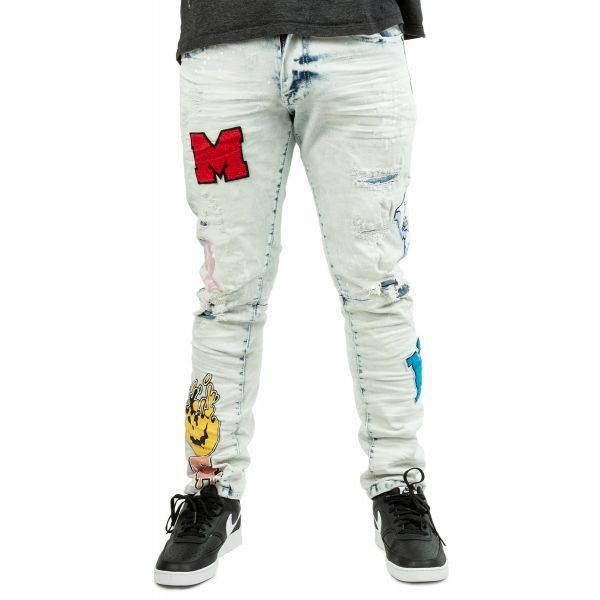 Iceland Patchwork Jeans
