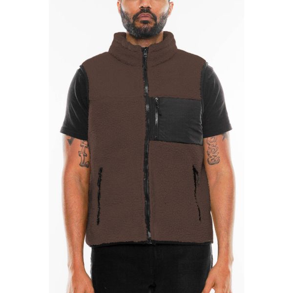 Sherpa Full Zip Vest