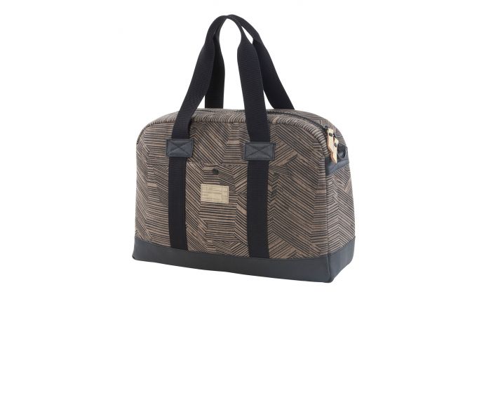 HEX The Laptop Duffle Bag in Black & Brown HX1602BKBN PLNDR