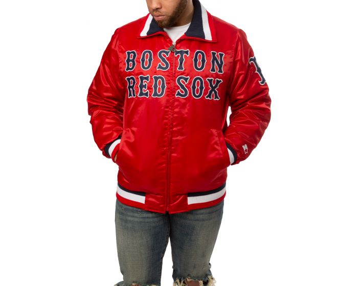 STARTER Boston Red Sox Varsity Jacket LS850697-BRX - Karmaloop