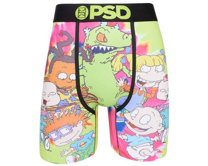 PSD x SpongeBob SquarePants I'm Over It Mens Boxer Briefs - MULTI