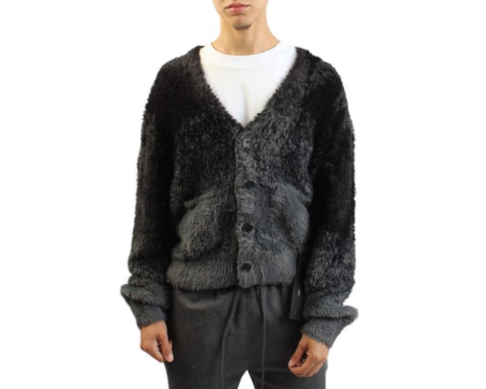 PAPER PLANES Ombre Sweater Cardigan 300401BLK - Karmaloop