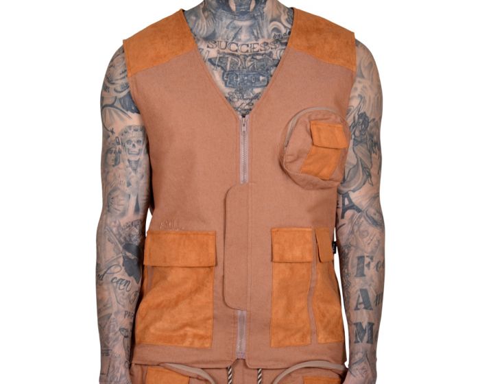 lapeaudegem ラポドゥジェム fisher pocket vest the-71-club-vest-revamped-