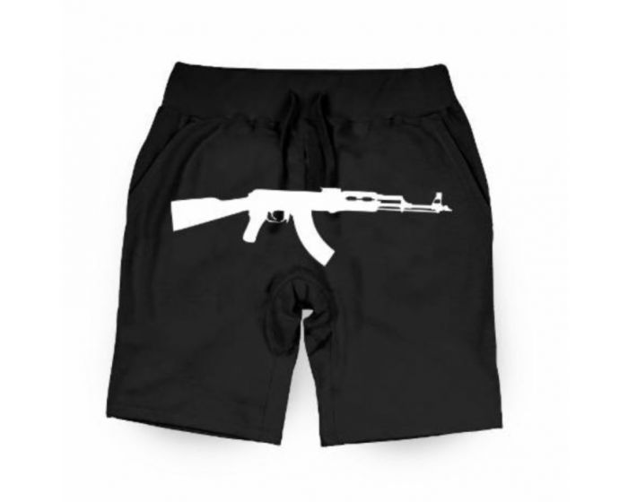 HASTA MUERTE AK Classic Shorts - Black HT-2-AKSHORTS - Karmaloop