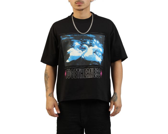JUNGLES Togetherness T-Shirt SS-TGTHBLK - Karmaloop