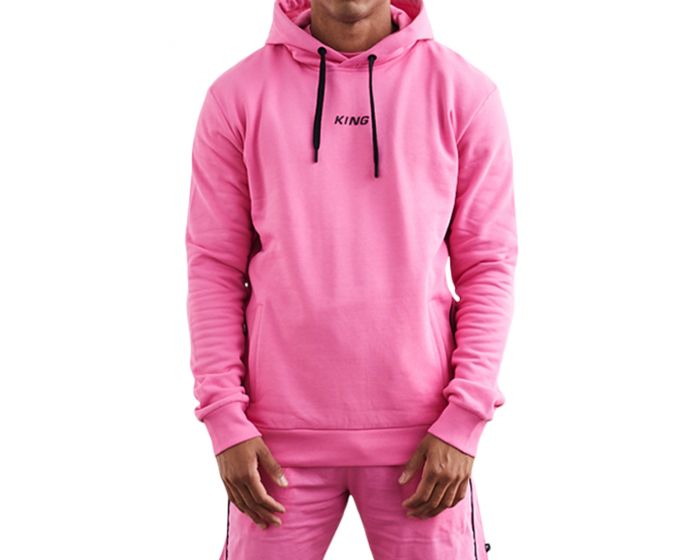 KING APPAREL Stepney Hoodie Electric Pink SS22STHP Karmaloop