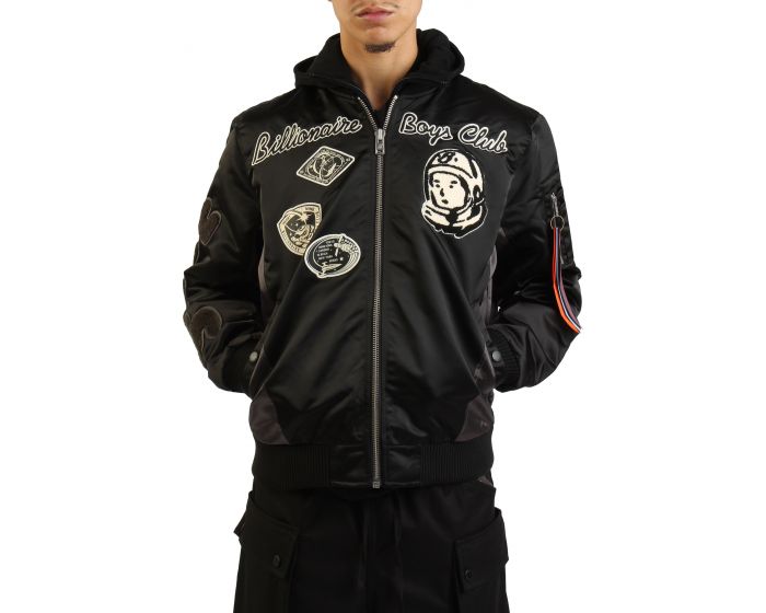 BILLIONAIRE BOYS CLUB Space Suit Bomber Jacket 851-9401-BLK