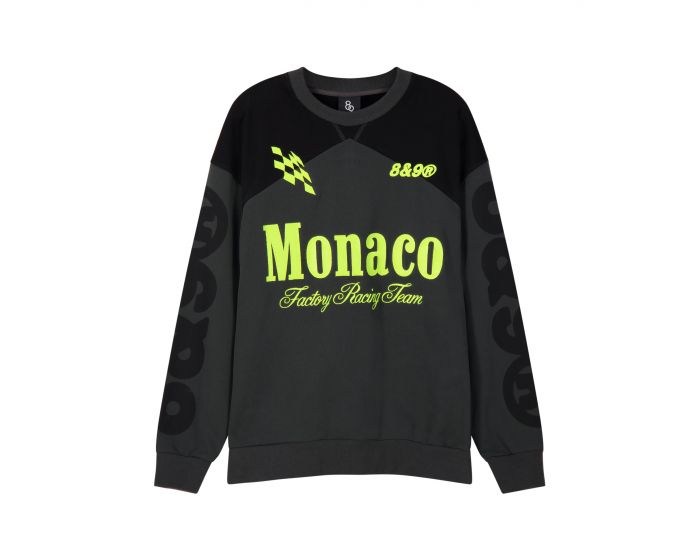 ★MAINBOOTH★[Pat&Mat] Forever Sweatshirt(BLACK)★正規品 DOUBLE FOX HEAD PATCH CLASSIC SWEATSHIRT | Maison Kitsuné