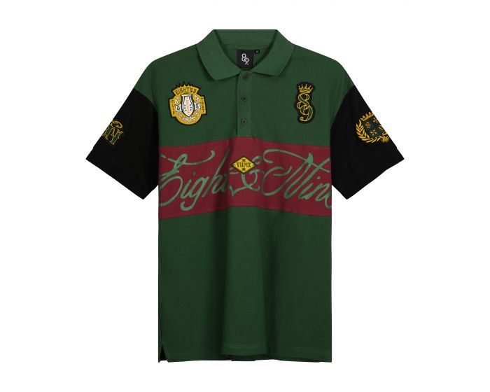 新品CLUBHAUS New Standard Polo ’25 - Green 8&9 MFG CO. Flip That Green Polo Shirt BUFLIGRN-GREEN