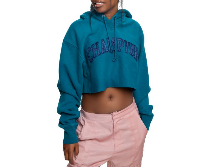 Champion women's vintage wash best sale reverse weave cropped sweatshirt