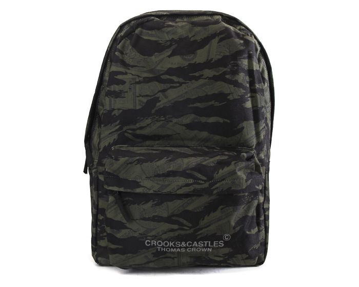 CROOKS AND CASTLES Camouflage Backpack I1581102/MTC - Karmaloop