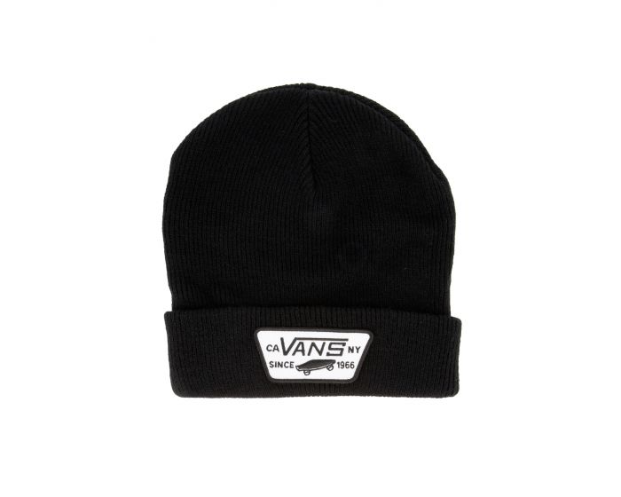 VANS The Milford Beanie in Black VN000UOUBLK-BLK - Karmaloop