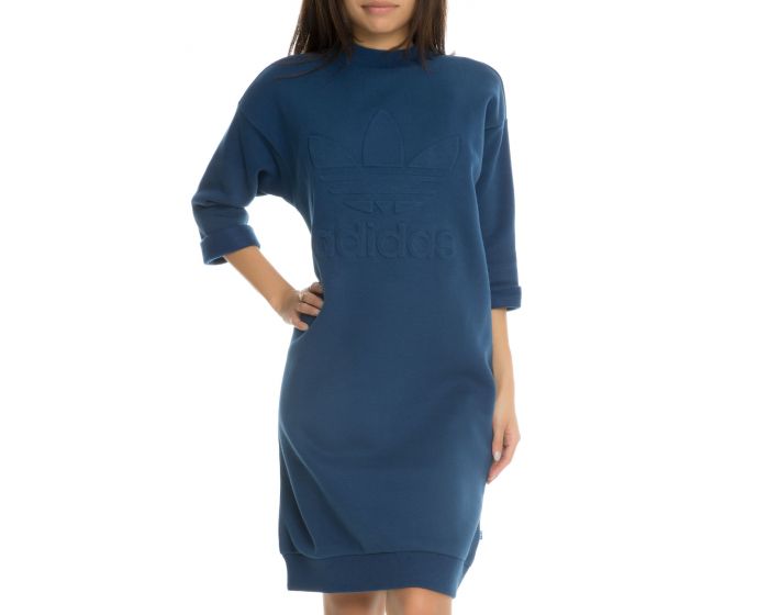 chinese dress ladies adidas Women's Navy Sweater Dress HC4552 Navy 14A, grey, 14 Years :  Amazon.co.uk: Fashion main image 0
