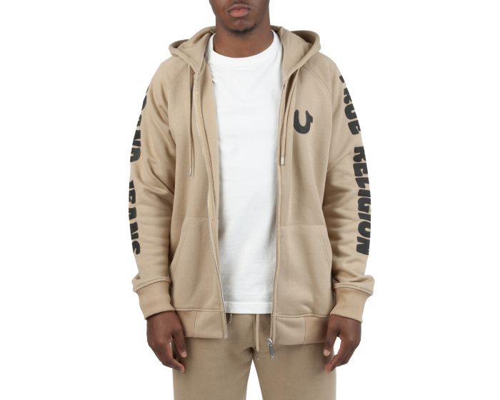 TRUE RELIGION Coaster Raglan Zip Hoodie 106881-2701 - Karmaloop