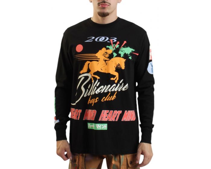 Billionaire Boys Club Celestial Long Sleeve T-Shirt 841-7206BLK - Karmaloop
