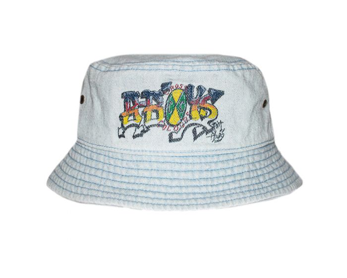 CROSS COLOURS BBoyz Denim Bucket Hat - Ice Blue C313BYS-IBV ...