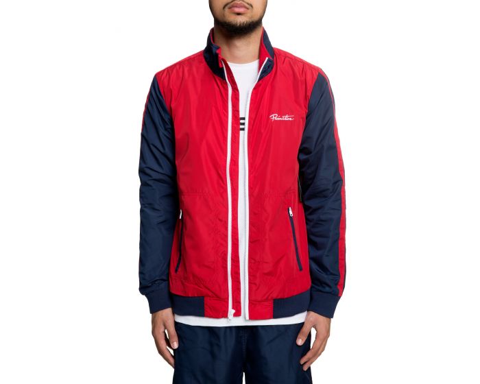 PRIMITIVE The Relay Track Jacket in Red and Black PA318149RED Karmaloop