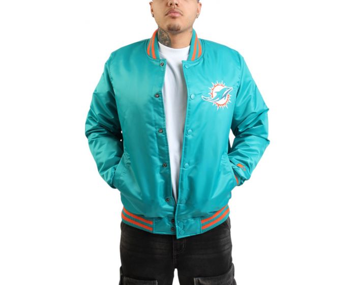 STARTER NFL Miami Dolphins Varsity Jacket LS400494 DOL - Karmaloop