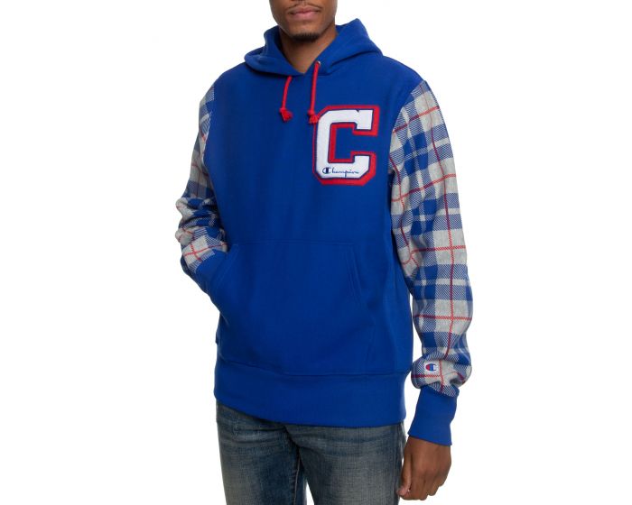 CHAMPION Reverse Weave Plaid Pull Over Hoodie S2794550270 8 U