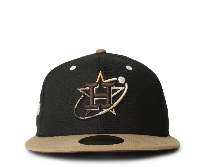 NEW ERA CAPS Houston Astros Khaki 59Fifty Fitted Hat 70782460 Karmaloop