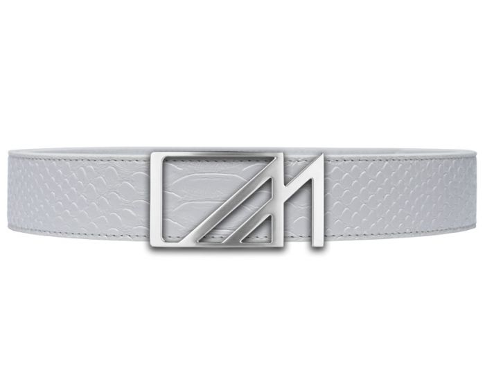 MINT 2021 Anaconda Belt Collection ANACONDABELTWHITESQUAREMPLATINUM Karmaloop