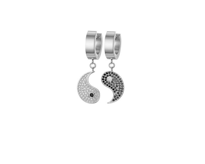 MISTER Yin Yang Earrings ESKQCHROME1 Karmaloop