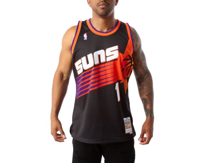 Penny Hardaway NBA SWINGMAN JERSEY PHOENIX SUNS BLACK MITCHEL & NESS