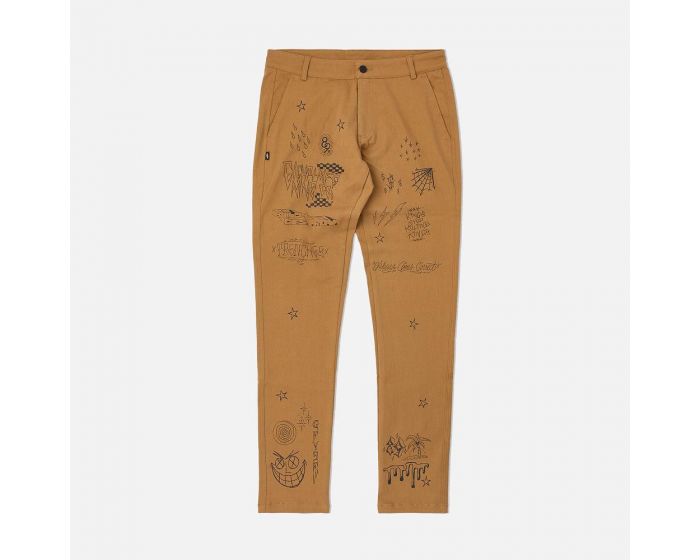 HWY×Us Limited Hand-Printed Work Pants Dickies Thermal Handprint Work Pants (More Sizes Available) | Grailed
