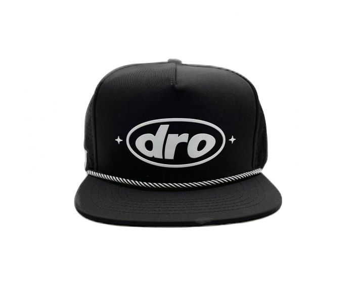 DRO Laser cut premium snapback - Black SNAP-LASERCUT-BLACK - Karmaloop