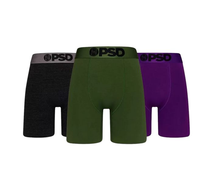 PSD Boxershorts voor heren, Multi/Neon Modal 3pk, XXL