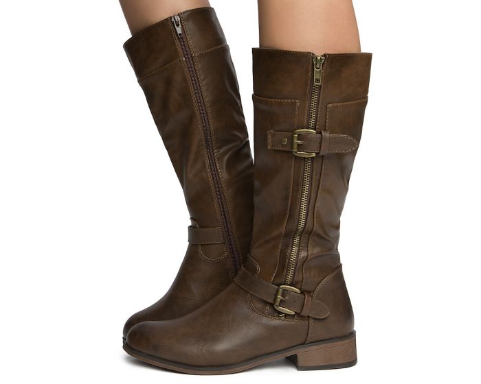 MATA SHOES Urban-3 Mid-Calf Boots URBAN-3 BROWN - PLNDR