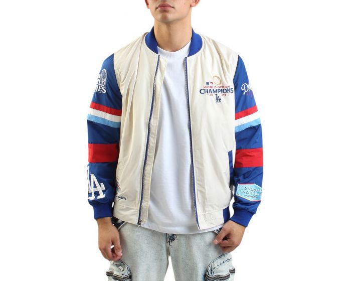 JH DESIGN MLB Los Angeles Dodgers World Series Champs Jacket