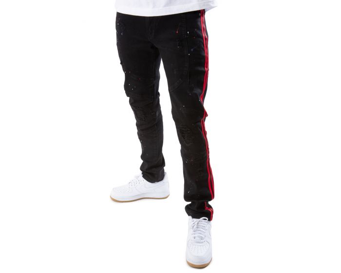 HIGH CALIBER Franklin Taped Jean C12832-BLK - Karmaloop